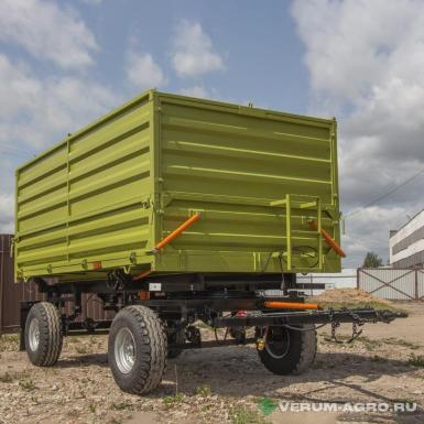 Прицепы для с/х техники - БЕЛАГРОМАШ Прицеп тракторный 2ПТС-6-2 с надставными цельнометаллическими бортами