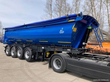 Полуприцепы - ТОНАР Полуприцеп-самосвал -9595 облегченный  под тягач 4х2
V-30 куб
