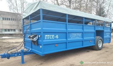 Прицепы для с/х техники - ЕСХТ Прицеп для перевозки скота ПТСЕ-6