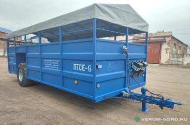 Прицепы для с/х техники - ЕСХТ Прицеп для перевозки скота ПТСЕ-6