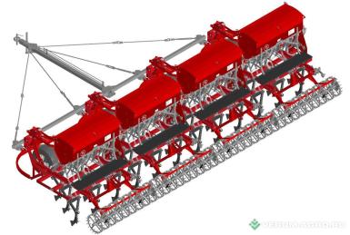 Сеялки - СИБЗАВОДАГРО КСЗУ-2,1Бх4