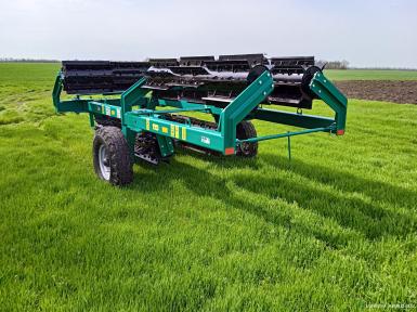 Катки - КРОНОС Каток ножевой прицепной для измельчения пожнивных остатков КНП-9.2