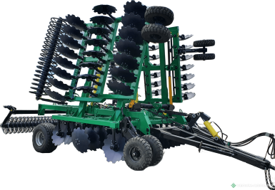 Бороны - РАДОГОСТ-МАШ Борона Дисковая, гидравлическая Борона дисковая БД 8,0х3ПГ, Планчатый каток