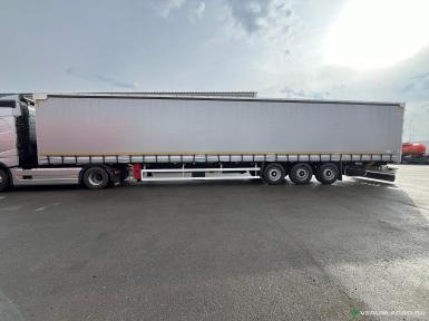 Полуприцепы - HASTRAILER HasLiner 16,5 м Шторный полуприцеп