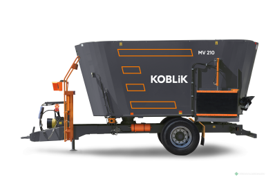 Кормораздатчики-смесители - KOBLiK Смеситель-раздатчик кормов MV 210, безрамная конструкция с выгрузными окнами