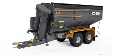 Прицепы для с/х техники - KOBLiK Полуприцеп бункер-перегрузчик TL 230