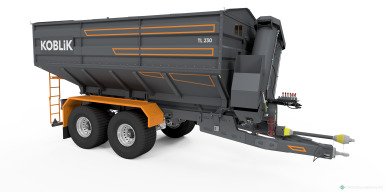 Прицепы для с/х техники - KOBLiK Полуприцеп бункер-перегрузчик TL 230