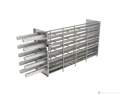 Оборудование для сыроварения - АПС ГРУПП Пресс для сыра гориз-й с ПУ авт-й, ПГА 5.5.2 