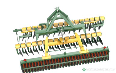 Прочее - ЗАВОД ИМЕНИ МЕДВЕДЕВА Навесной Дисковый Культиватор АДК-4 