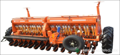 Сеялки - АГРО ГРУПП ВЕСТ СЗВ 6.000-04V,Вариатор, Цепной загортач