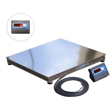 Прочее - VZVT Весы платформенные ЭЛЬТОН-300 кг (1000 х 1000 мм) нерж.ст., BM8D, А-12Е/Титан12, БС