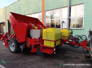 Сажалки - ЭЗНАН Сажалка картофельная без гребнеобразователя с протравливателем и внесением удобрений СК-430