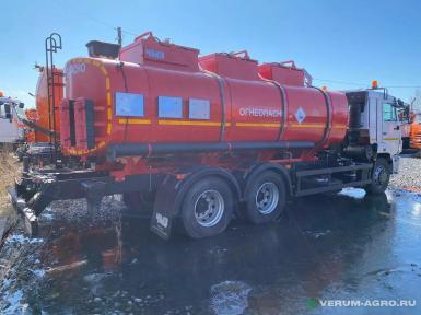 Автоцистерны - КАМАЗ 65115 Автотопливозаправщик АТЗ-17, 3 отсека