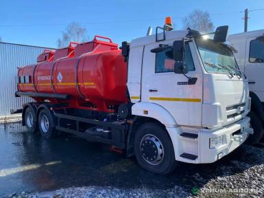 Автоцистерны - КАМАЗ 65115 Автотопливозаправщик АТЗ-17, 3 отсека