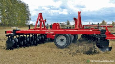 Бороны - QUIVOGNE APVRS FF36 тяжелая дисковая борона с дисками Флео