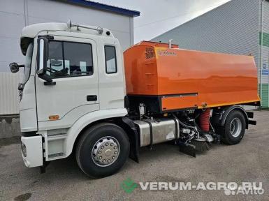 Коммунальные машины - АВТОКРАФТ вакуумная подметательная машина 8 кубов