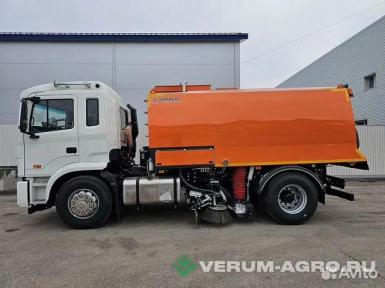 Коммунальные машины - АВТОКРАФТ вакуумная подметательная машина 8 кубов