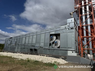 Зерносушильное оборудование - RIR K-19TO Конвейерная зерносушилка (дизель) с теплообменником