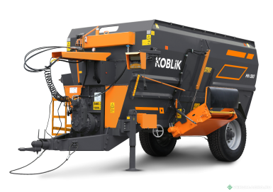 Кормораздатчики-смесители - KOBLiK Измельчитель-смеситель-раздатчик кормов MH 080 с автономной гидросистемой