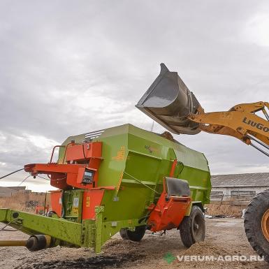 Кормораздатчики-смесители - БЕЛАГРОМАШ Горизонтальный миксер-кормораздатчик МИРК-130