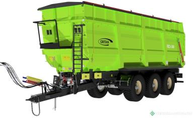 Прицепы для с/х техники - ГРИТАН Полуприцеп-самосвал (с выгрузкой назад) ПС1-300  GRITAN