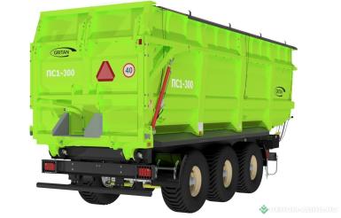 Прицепы для с/х техники - ГРИТАН Полуприцеп-самосвал (с выгрузкой назад) ПС1-300  GRITAN