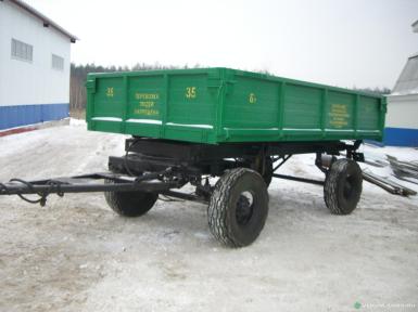 Прицепы для с/х техники - ПП МЕГАПОЛИС Прицеп тракторный 2ПТС-6