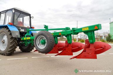 Плуги и глубокорыхлители - МРЗ ПЗН 5-35-01, со сплошным винтовым отвалом,  плуг навесной загонный