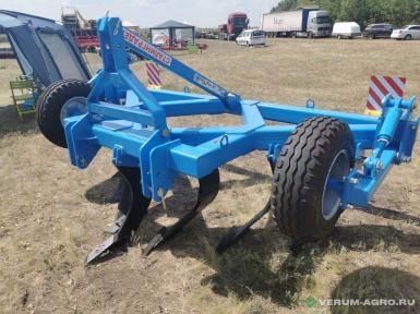 Плуги и глубокорыхлители - ЮГЖЕЛДОРМАШ ПРБ-4-02 навесной, с опорными колесами, без катка