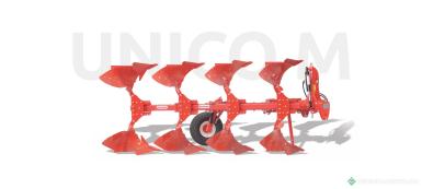 Плуги и глубокорыхлители - MASCHIO GASPARDO  UNICO P M 4+1 перьевой отвал, универсальные предплужники