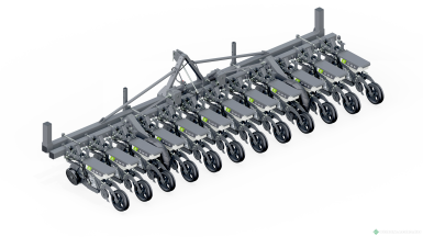 Сеялки - AGROECO СМС 1245-01 (прикатывающие катки - колесо)