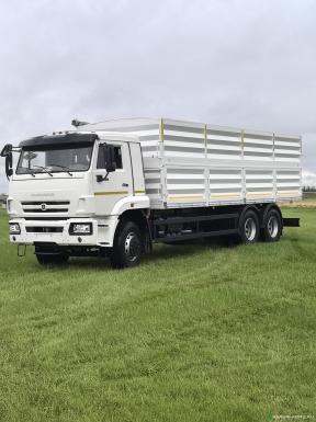 Грузовой автотранспорт - КАМАЗ 653515 бортовой зерновоз 35 куб.м на пневмоподвеске