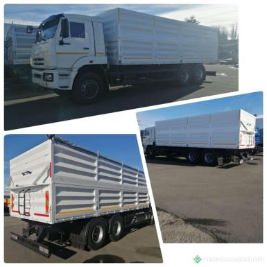 Грузовой автотранспорт - КАМАЗ 653515 бортовой зерновоз