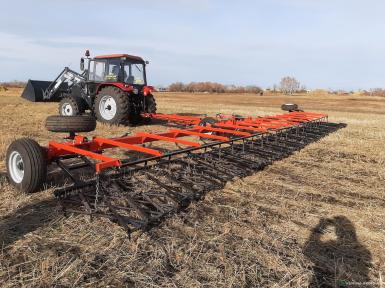 Бороны - ТЕХСПЕЦКОМПЛЕКТ БЗГА-12 Зубовая 12 м. Однорядная.