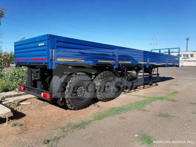 Полуприцепы - ТЗА 588522-0000020-10 Бортовой полуприцеп для тягача вездехода 6х6