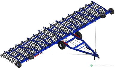 Бороны - СИБЗАВОДАГРО Борона зубовая тяжелая БЗСГ-16-2-01 