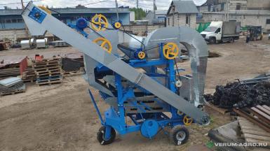 Зерноочистительное оборудование - ВАТСЕРВИС ОВС-25Ц очиститель вороха самопередвижной (оцинкованный)