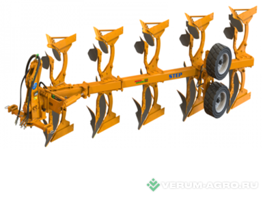 Плуги и глубокорыхлители - MORO ARATRI Плуг оборотный  навесной 4+1 PNT 14A STEP G35 СА7