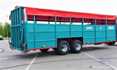 Полуприцепы - БОБРУЙСКАГРОМАШ Тележка для перевозки скота  ТПС6-01