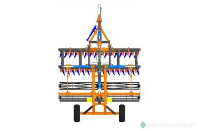 Бороны - БЕЛАГРОМАШ БДС-4х2П Борона дисковая складная