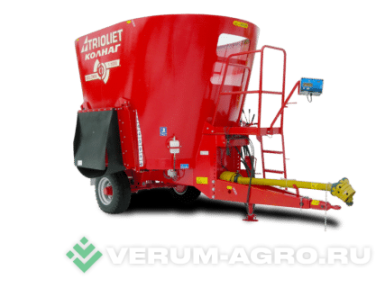 Кормораздатчики-смесители - TRIOLIET Trioliet Solomix 1 10ZK Trioliet Solomix 1 10ZK стандартная комплектация