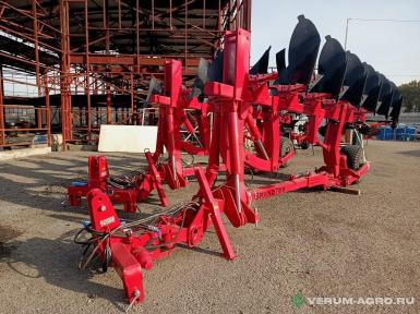 Плуги и глубокорыхлители - ALPLER 6-и корпусный оборотный плуг (5+1) on - land, без предплужников, сплошной отвал