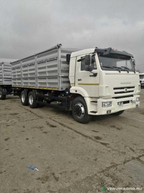 Грузовой автотранспорт - КАМАЗ 653510 самосвал зерновоз