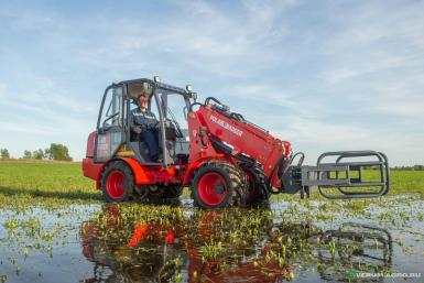 Телескопические погрузчики - POLAR BADGER WL50T