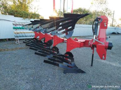Плуги и глубокорыхлители - ALPLER  TOR 5 (4+1) 5-и корпусный оборотный плуг, перьевой отвал