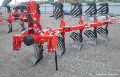 Плуги и глубокорыхлители - ALPLER  TOR 5 (4+1) 5-и корпусный оборотный плуг, перьевой отвал