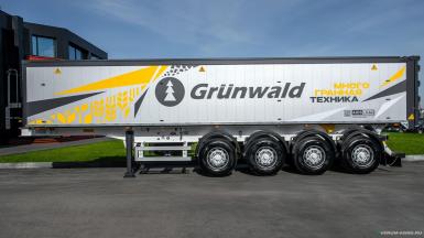 Полуприцепы - GRUNWALD специализированный,
полуприцеп - самосвал Алюминиевый 44 м.куб.