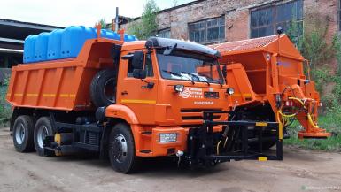 Коммунальные машины - СДК  машина дорожная комбинированная СДК65115К