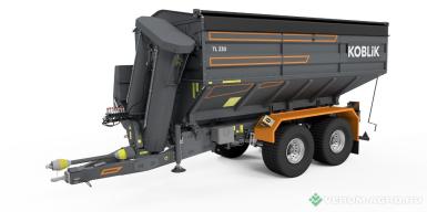 Прицепы для с/х техники - KOBLiK Полуприцеп бункер-перегрузчик серии TL 230 c весовой системой