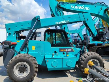 Телескопические погрузчики - SUNWARD Телескопический погрузчик SWTH 3007 Высота 7 метров, Г.п 10 тонн